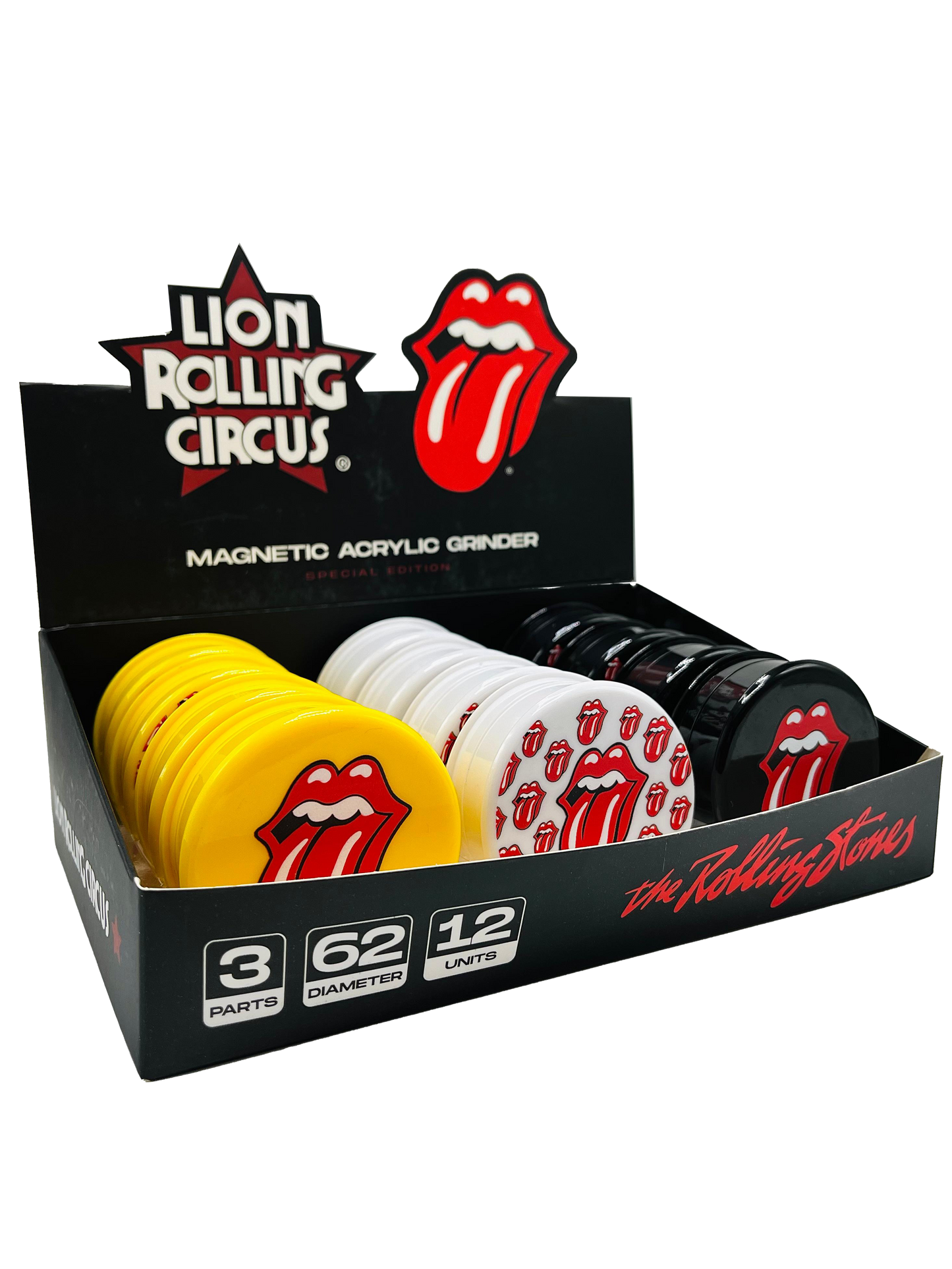 ACRYLIC GRINDER ROLLING STONES